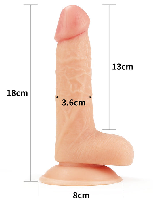 Gode réaliste Soft Dude 13 x 3.5cm