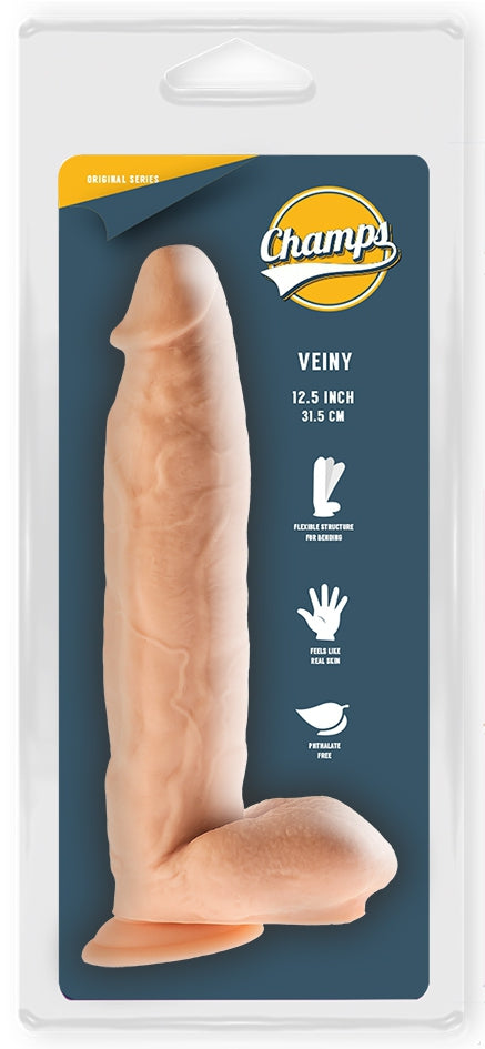 Gode réaliste Veiny Champs 23 x 6cm