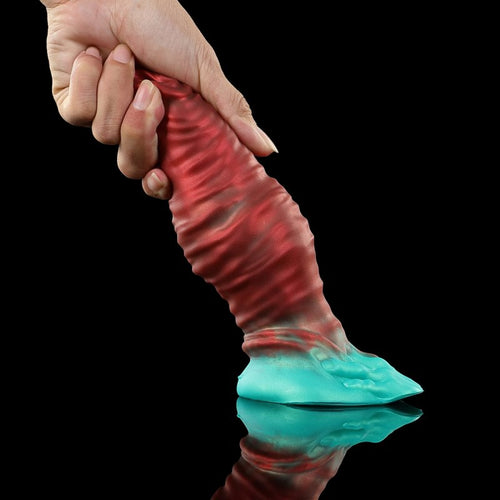 Gode Red Worm L 14 x 7cm