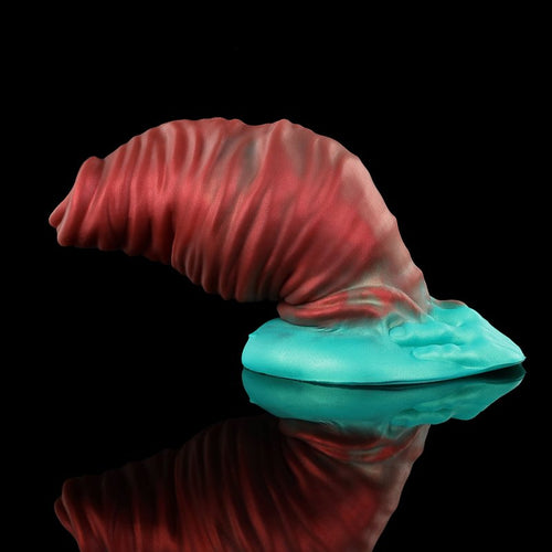 Gode Red Worm L 14 x 7cm