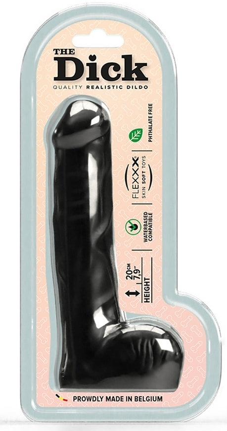 Gode Richard The Dick 15 x 4.2 cm Noir