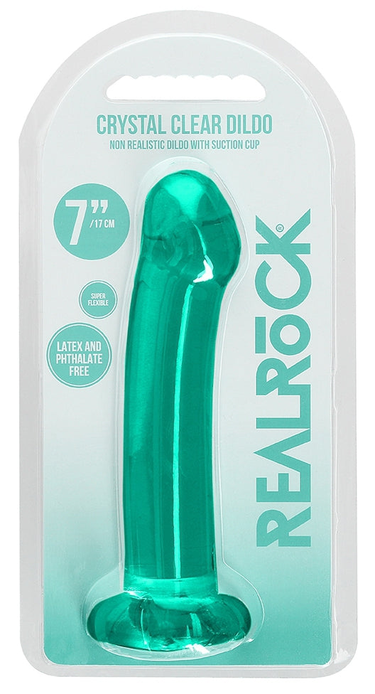 Gode Rody Crystal RealRock 16 x 4cm Vert