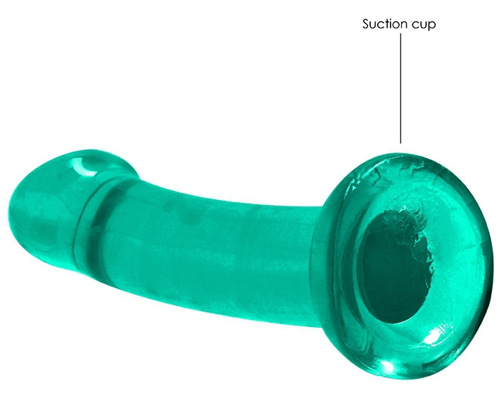 Gode Rody Crystal RealRock 16 x 4cm Vert