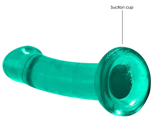 Gode Rody Crystal RealRock 16 x 4cm Vert