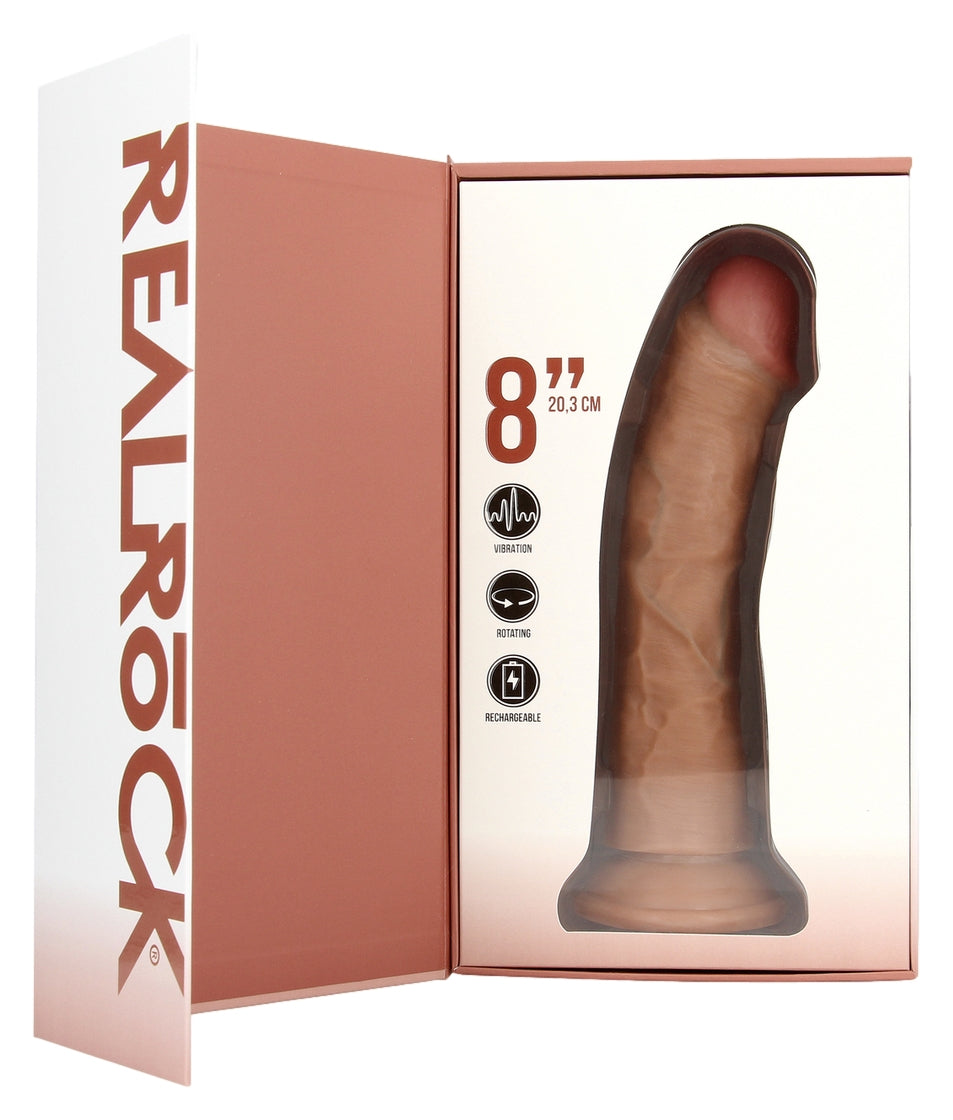 Gode Rotatif Curved 20 x 4.6 cm Latino