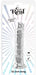 Gode Sans Bourse Diamond Dick 20 x 4cm Transparent