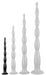 Gode Scale Beads S 30 x 3cm Noir