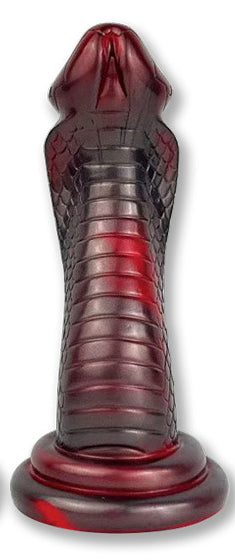 Gode Serpent Kobra 19 x 6cm Rouge