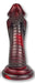 Gode Serpent Kobra 19 x 6cm Rouge