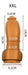Gode silicone Ashika XXL 24 x 9.5cm