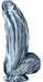 Gode silicone Fat Dick 18 x 6.5cm Noir-Blanc