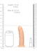 Gode Silicone Realrock 14.5 x 3.7cm