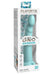 Gode silicone Slim Seven 18 x 3.6cm Turquoise