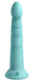 Gode silicone Slim Seven 18 x 3.6cm Turquoise