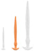 Gode silicone Vikaelis M 37 x 4cm