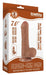 Gode Sliding Skin 12 x 3.7cm Marron