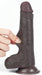 Gode Sliding Skin 13 x 3.5cm Marron