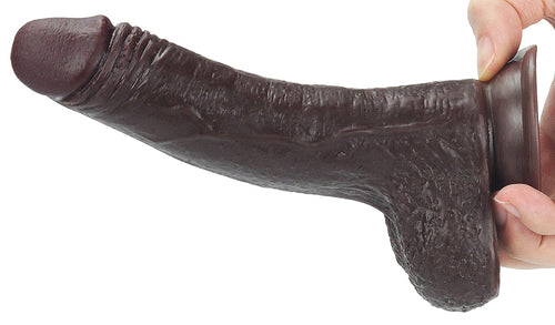 Gode Sliding Skin 13 x 3.5cm Marron