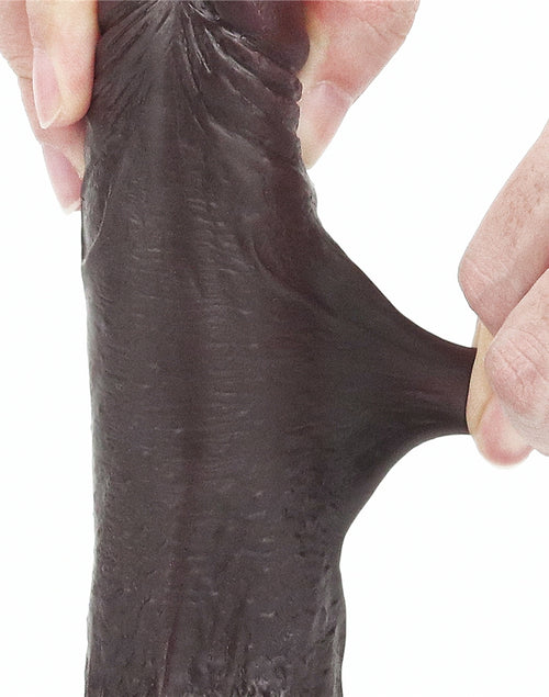 Gode Sliding Skin 13 x 3.5cm Marron