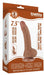 Gode Sliding Skin 14 x 3.5 cm Marron
