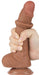 Gode Sliding Skin 14 x 3.5 cm Marron