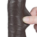Gode Sliding Skin 14.5 x 4cm Noir
