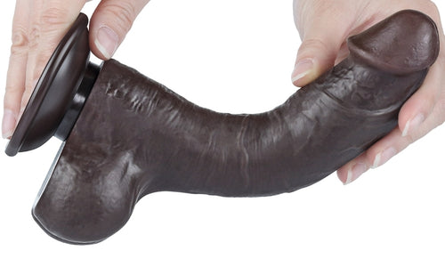 Gode Sliding Skin 14.5 x 4cm Noir