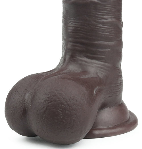 Gode Sliding Skin 15 x 4.8 cm Marron