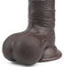 Gode Sliding Skin 15 x 4.8 cm Marron