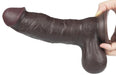 Gode Sliding Skin 15 x 4.8 cm Marron
