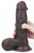 Gode Sliding Skin 15 x 4.8 cm Marron