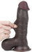Gode Sliding Skin 15 x 4.8 cm Marron
