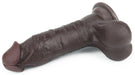 Gode Sliding Skin 15 x 4.8 cm Marron