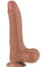 Gode Sliding Skin 16 x 4.2cm Marron