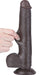 Gode Sliding Skin 17 x 3.5cm Noir