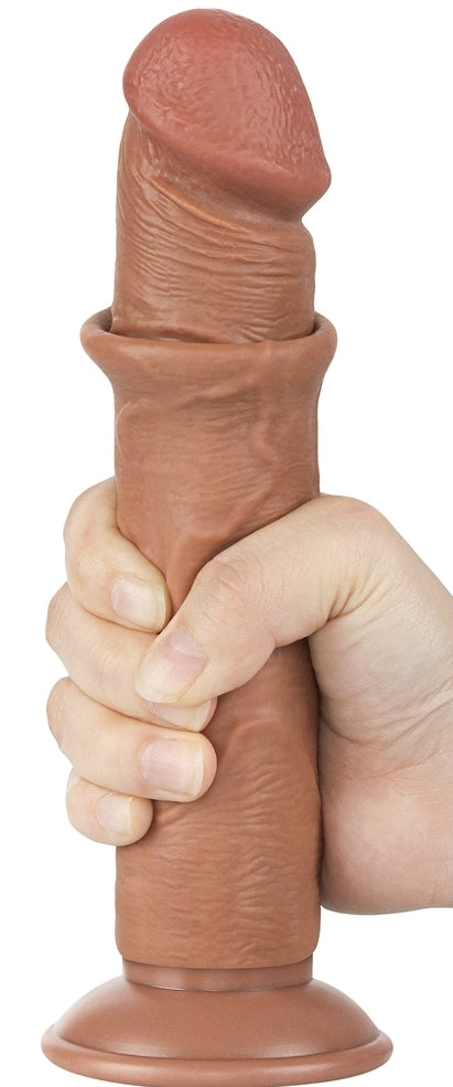Gode Sliding Skin 17 x 4cm Marron