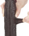 Gode Sliding Skin 18 x 4.5cm Marron