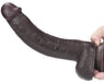 Gode Sliding Skin 18 x 4.5cm Marron