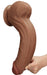 Gode Sliding Skin 23 x 6cm Marron