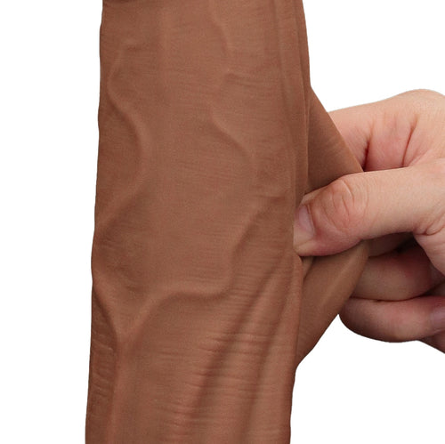 Gode Sliding Skin 23 x 6cm Marron