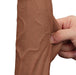 Gode Sliding Skin 23 x 6cm Marron