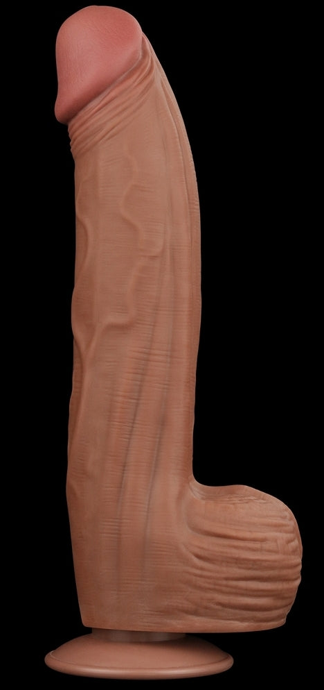 Gode Sliding Skin 23 x 6cm Marron