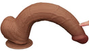 Gode Sliding Skin 26 x 6cm Marron