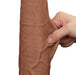Gode Sliding Skin 26 x 6cm Marron
