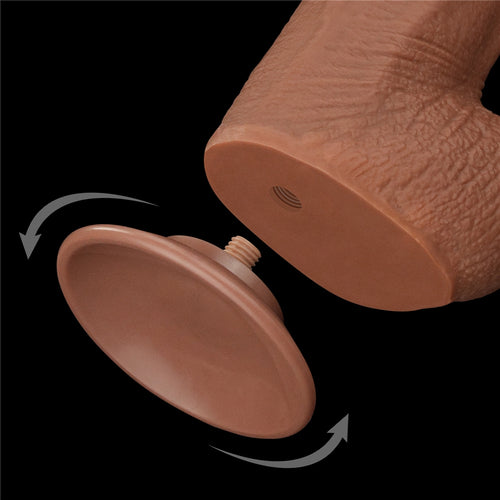 Gode Sliding Skin 26 x 6cm Marron