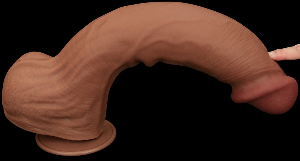Gode Sliding Skin 27 x 6.5cm Marron