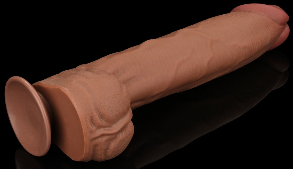 Gode Sliding Skin 27 x 6.5cm Marron