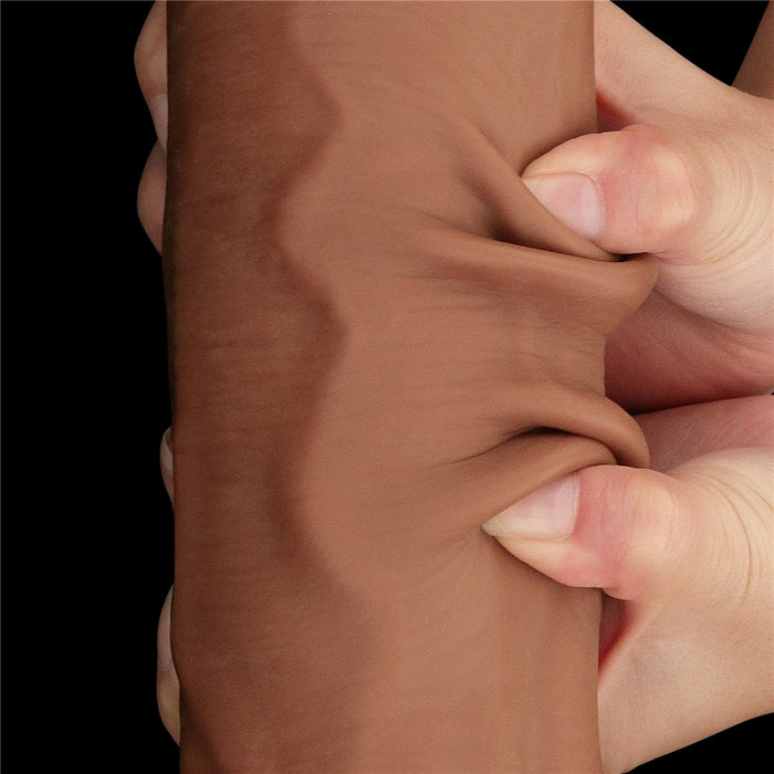 Gode Sliding Skin 27 x 6.5cm Marron