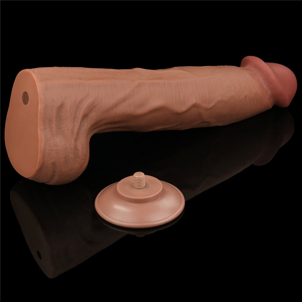 Gode Sliding Skin 27 x 6.5cm Marron