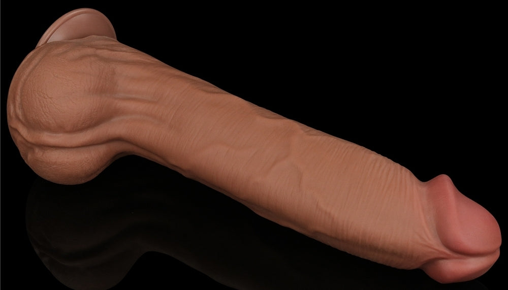 Gode Sliding Skin 27 x 6.5cm Marron